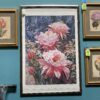 "Vibrant Pink Peonies" Painting by Jan Thompson