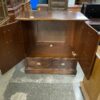 Americana Style Cherry Red Media Center