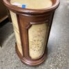 3 Drawer Floral Wood Nightstand