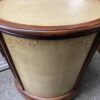 3 Drawer Floral Wood Nightstand