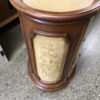 3 Drawer Floral Wood Nightstand