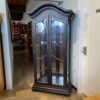 Dark Elegant Glass Door Display Case