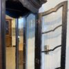 Dark Elegant Glass Door Display Case