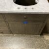 RESTORATION HARDWARE Maison Double Grey Marble Topped Vanity