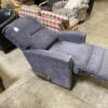 LA-Z-BOY Dark Grey Fabric Rocking Manual Recliner