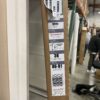 LARSON Split Fullview White Aluminum Storm Door with Retractable Door