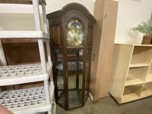 Constellation Clock with Glass Display Shelves