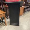 Black Podium with Interior Shelves