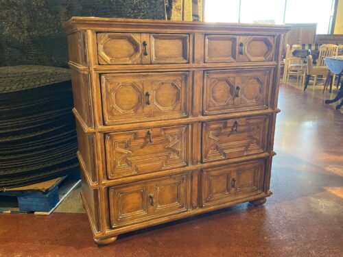 Refined Rustic 8-Drawer Dresser