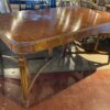 Stately Rich Wood Dining Table