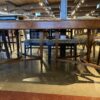 Stately Rich Wood Dining Table