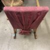 Mid-Century Modern Ruby Red Rocking Chair