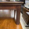 Dark Wooden Square Coffee Table