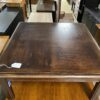 Dark Wooden Square Coffee Table
