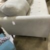 ASHLEY Grey Tuft Seat Torpedo Arm Sofa