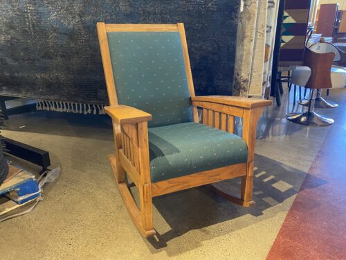 Sturdy Mission Style Rocking Chair