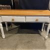 2-Tone 2-Drawer Sofa/Entry Table