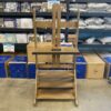 WORLD MARKET Weathered Oak Pyramid Based Display Easel