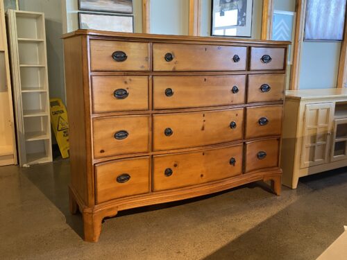 Hefty Knotty Wood 12-Drawer Dresser