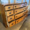 Hefty Knotty Wood 12-Drawer Dresser