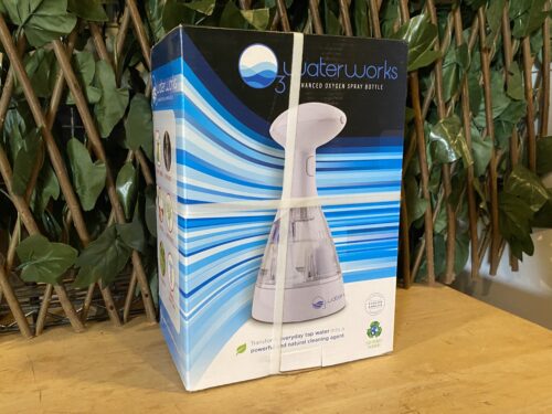 NEW! O3WATERWORKS Enhanced Oxygen Sanitizing Spray Bottle