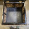 Woven Wicker Square Storage Ottoman