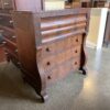 Flame Grain Mahogany Chest of Drawers