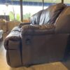 Leather 3 Seater Manual Recliner Sofa
