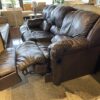 Leather 3 Seater Manual Recliner Sofa