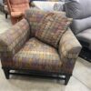 Multi-Colored Leaf Accent Chair