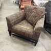 Multi-Colored Leaf Accent Chair