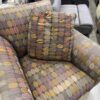 Multi-Colored Leaf Accent Chair