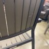 CRATE & BARREL Alfresco Black Outdoor Counter Stool
