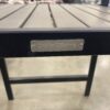 CRATE & BARREL Alfresco Black Outdoor Counter Stool