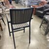 CRATE & BARREL Alfresco Black Outdoor Counter Stool