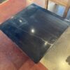 WEST ELM Black Marble Top Coffee Table