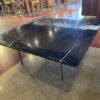 WEST ELM Black Marble Top Coffee Table