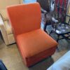 Orange Armless Chair