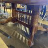 Oblong Trestle Dining Table