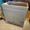 Grey Bathroom Vanity - No Countertop