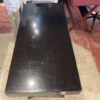 Glossy Black 1 Drawer Desk