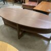 Surf Board Style Coffee Table with Shelf