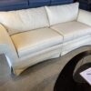 ETHAN ALLEN Yellow Floral Plush Couch