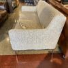 Grey Metal Base 2 Seater