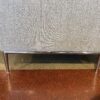 Grey Metal Base 2 Seater