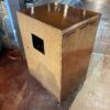 Retro Plaid TV Cabinet