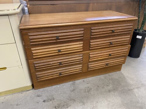 Slatted Set of 4 Drawers