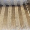 Tan Striped 3-Seater Sofa