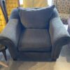 Charcole Plush Armchair