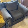 Charcole Plush Armchair